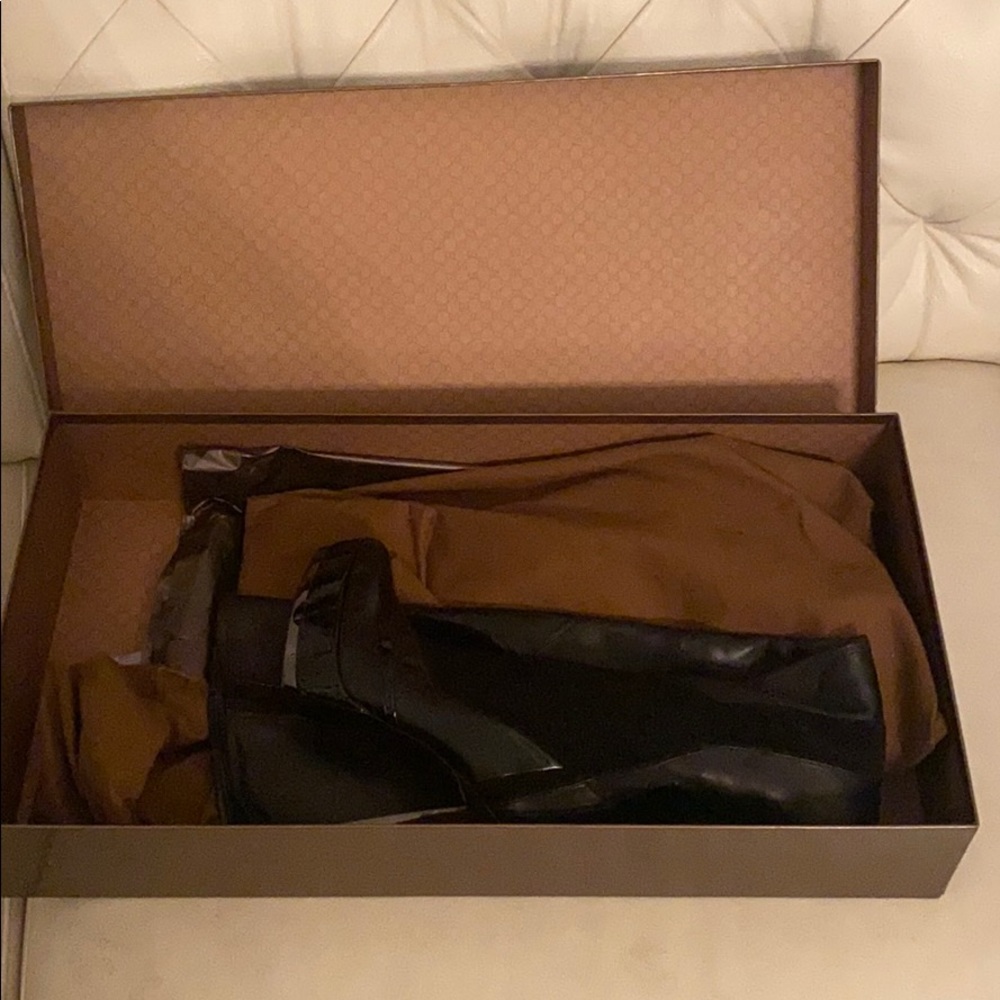 Gucci Nappa Stretch Thigh high Platform Boots - Picture 5 of 8